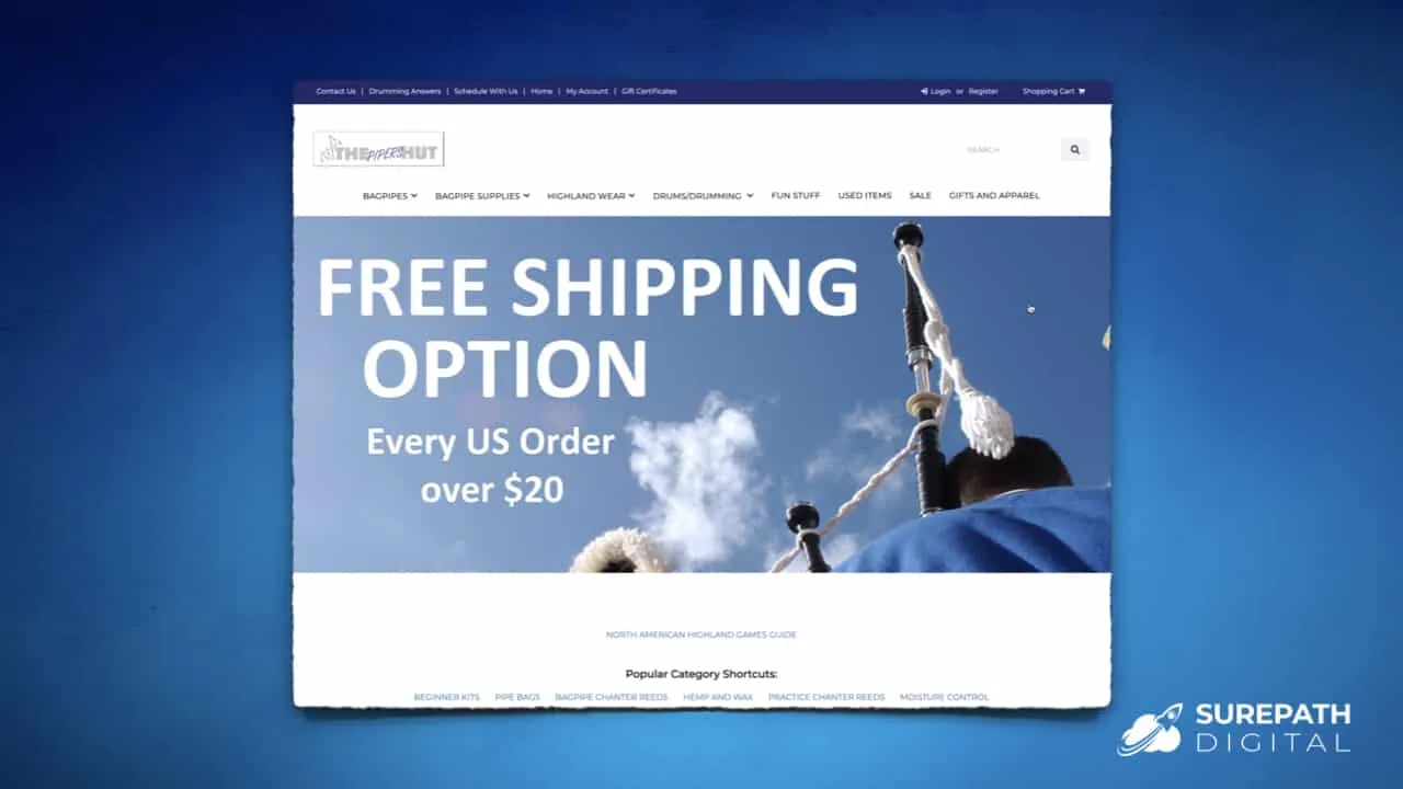 Niche eCommerce site